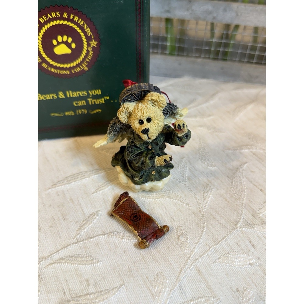 Vintage 1995 Boyds Bears Serena Joy Angel Ornament 25711 w/ Box & Vintage Note